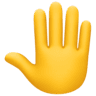 facebook version: Raised Back of Hand