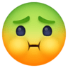 facebook version: Nauseated Face