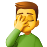 facebook version: Man Facepalming