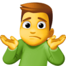 facebook version: Man Shrugging