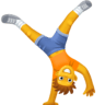 facebook version: Person Cartwheeling