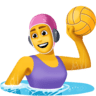 facebook version: Woman Playing Water Polo