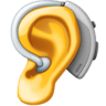 facebook version: Ear with Hearing Aid