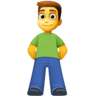 facebook version: Man Standing