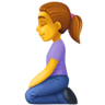 facebook version: Woman Kneeling