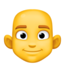 facebook version: Person with Bald Head