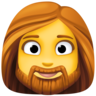 facebook version: Woman: Beard