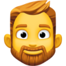 facebook version: Man: Beard