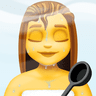 facebook version: Woman in Steamy Room