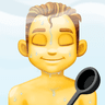 facebook version: Man in Steamy Room
