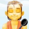 facebook version: Person in Steamy Room