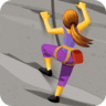 facebook version: Woman Climbing