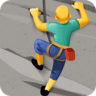 facebook version: Man Climbing