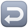 facebook version: Leftwards Arrow with Hook