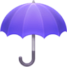 facebook version: Umbrella with Rain Drops