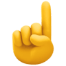 facebook version: Index Pointing Up