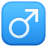 facebook version: Male Sign