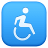 facebook version: Wheelchair Symbol