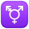 facebook version: Transgender Symbol