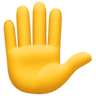 facebook version: Raised Hand