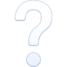 facebook version: White Question Mark