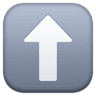 facebook version: Upwards Arrow