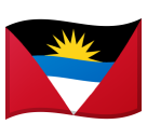 google version: Flag: Antigua and Barbuda