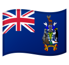 google version: Flag: South Georgia & South Sandwich Islands