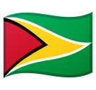 google version: Flag: Guyana