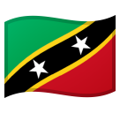 google version: Flag: St. Kitts & Nevis