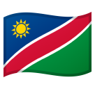 google version: Flag: Namibia