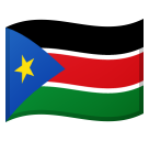 google version: Flag: South Sudan