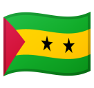 google version: Flag: São Tomé and Príncipe