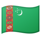 google version: Flag: Turkmenistan