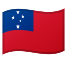 google version: Flag: Samoa