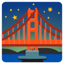 google version: Bridge at Night