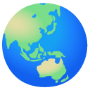 google version: Earth Globe Asia-Australia