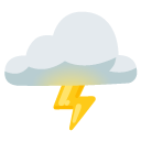 google version: Cloud with Lightning