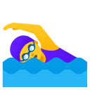 google version: Woman Swimming