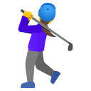 google version: Woman Golfing