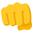 google version: Fisted Hand Sign