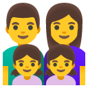 google version: Family: Man, Woman, Girl, Girl