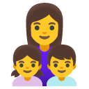 google version: Family: Woman, Girl, Boy