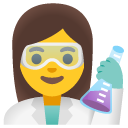 google version: Woman Scientist