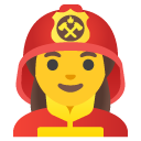 google version: Woman Firefighter