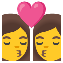 google version: Two Women Kissing