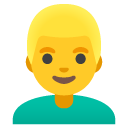 google version: Man: Blond Hair