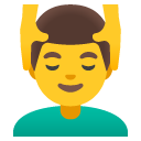 google version: Man Getting Massage