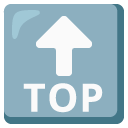 google version: Top Arrow