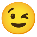 google version: Winking Face